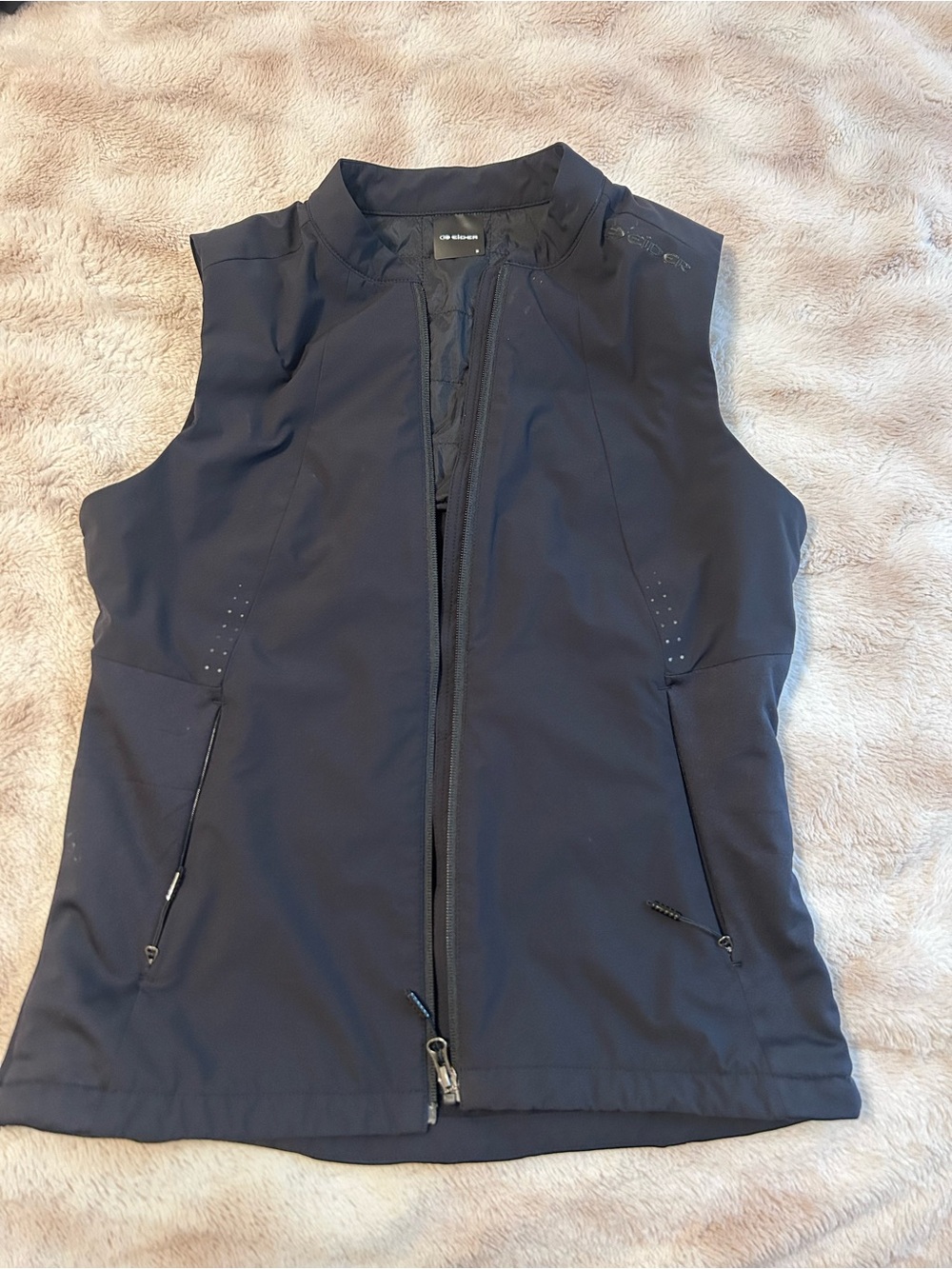 Black Eider Softshell Windproof Vest